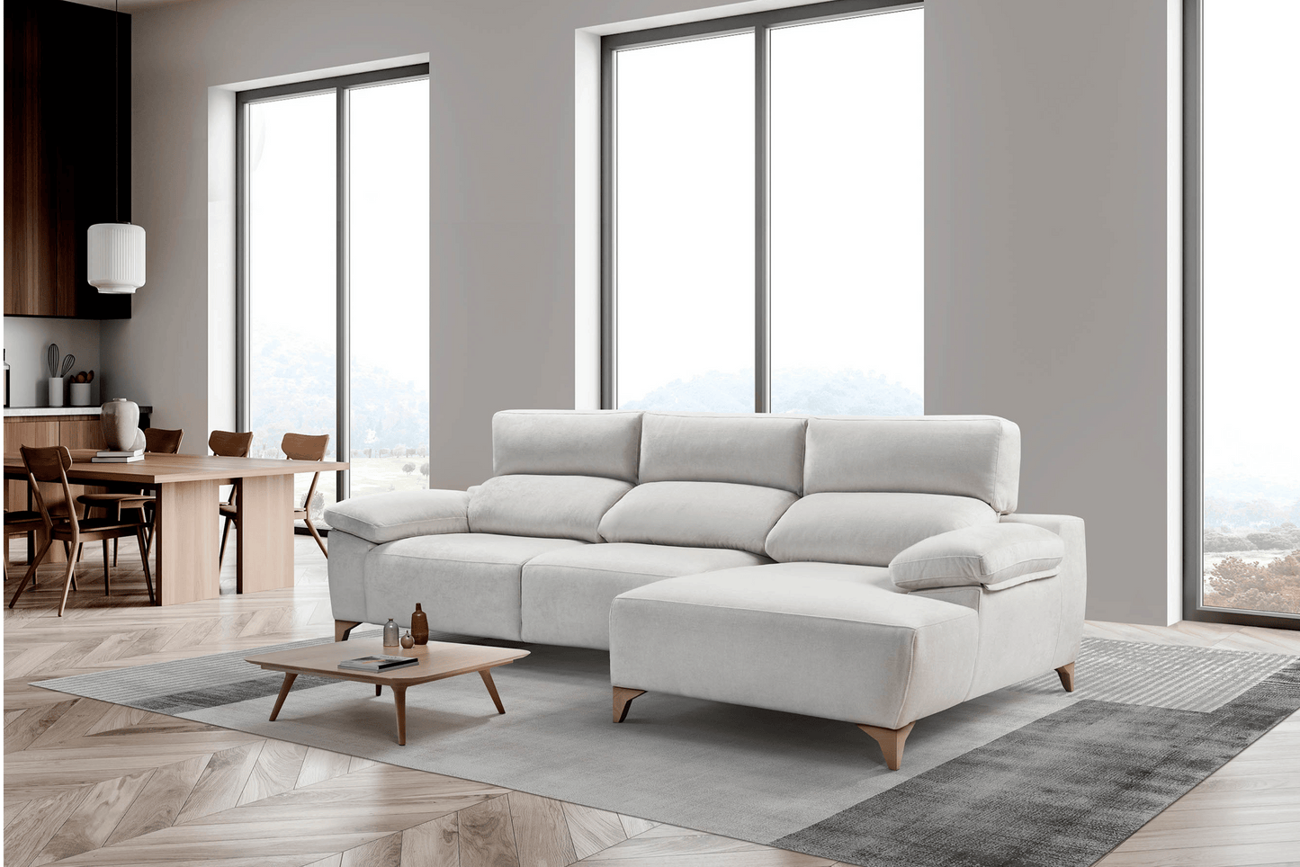 Sofás modernos y cómodos