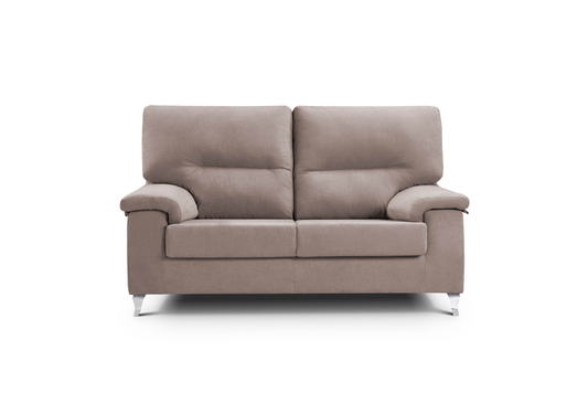 Baltic – Sofá de 3 plazas moderno de poco fondo (90 cm) ideal para espacios reducidos