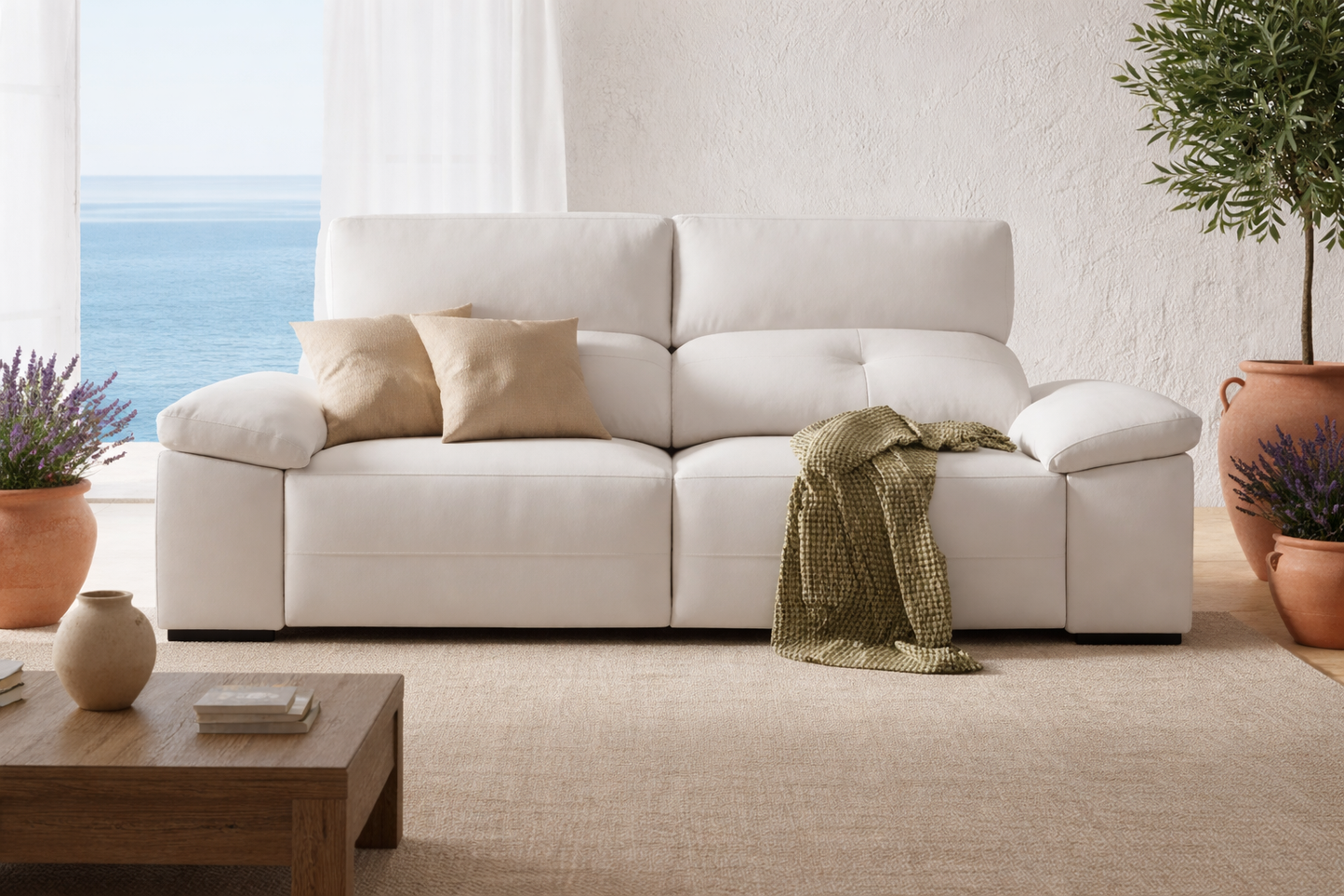 Nina - Sofa deslizante 3 Plazas