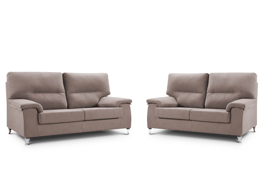 Baltic – 3 Plazas + 2 Plazas | Conjunto de Sofás Modernos de Poco Fondo (90 cm)